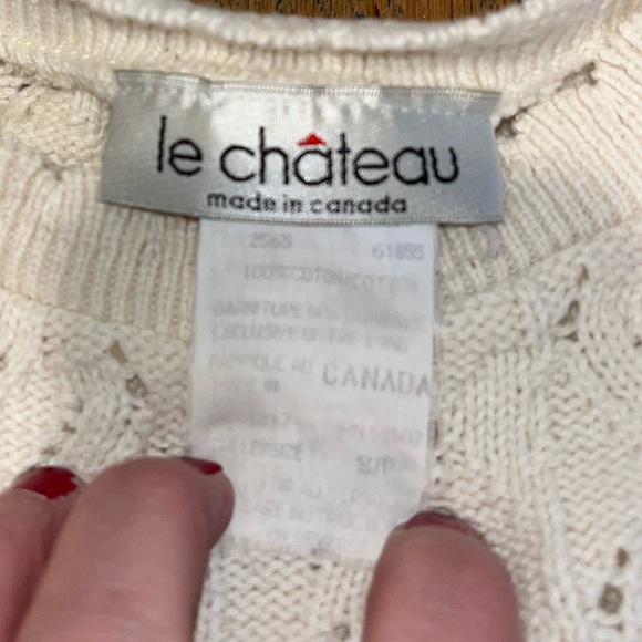 LE CHÂTEAU Vintage Knit Dress – Size S - Picture 2 of 9
